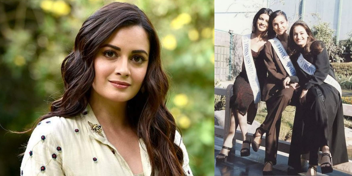 Dia Mirza shares throwback picture from Miss India 2000 pageant.
