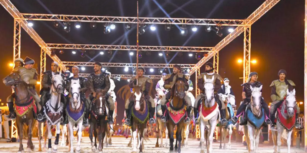 Saudi Arabian Horses Festival starts with a horse auction