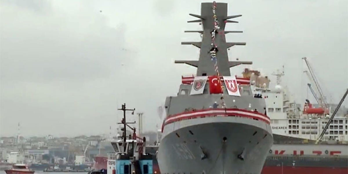 Turkey launches 1st indigenous intelligence ship